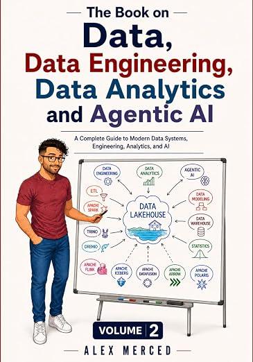 Cover of The Book on Data, Data Engineering, Data Analytics, and Agentic AI, Volume 2
